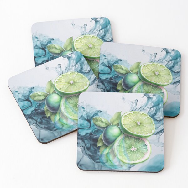 Item preview, Citrus Burst in Lime and Blue designed and sold by Jessielee72.