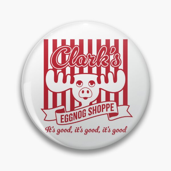 Artikelvorschau, Clark's Eggnog Shoppe - Rot entworfen und verkauft von Billi French Illustrations.