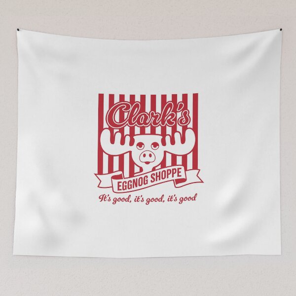 Item preview, Clark's Eggnog Shoppe - Red designed and sold by Billi French Illustrations.