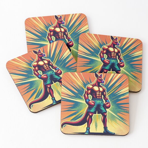 Item preview, Sports kangaroo boxing athlete,boxing winning,Sports,funny sports ,karate sport,combat sport designed and sold by Expressions-Sel.