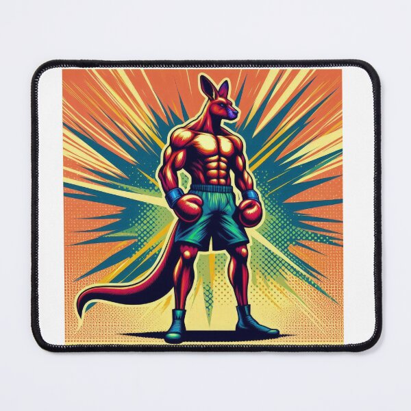 Item preview, Sports kangaroo boxing athlete,boxing winning,Sports,funny sports ,karate sport,combat sport designed and sold by Expressions-Sel.