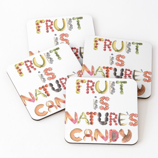 Item preview, Fruit is Nature's Candy | Healthy Eating Reminder designed and sold by EveryDayDabble.