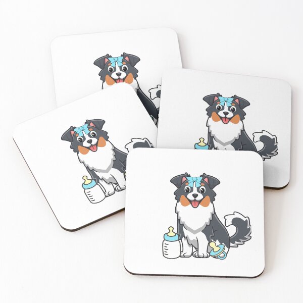 Item preview, Cute Collie Dog is a baby - Boy  designed and sold by Pet Station.