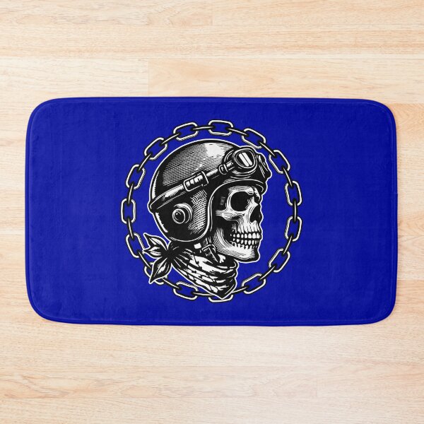Item preview, Biker Skull designed and sold by AMERICANCHEEZ.