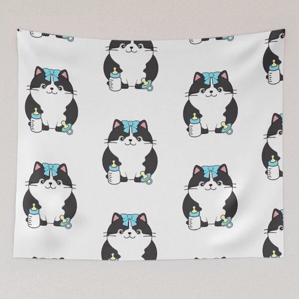 Item preview, Cute fat cat is a baby - Boy  designed and sold by Pet Station.