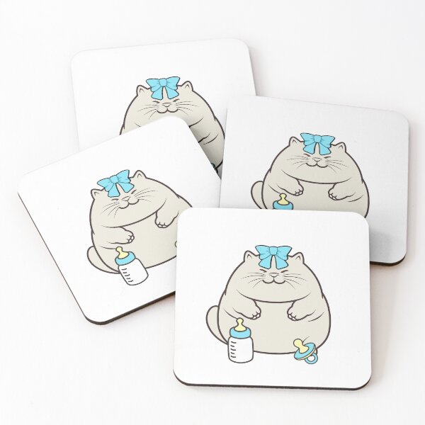 Item preview, Cute fat cat is a baby - Boy  designed and sold by Pet Station.
