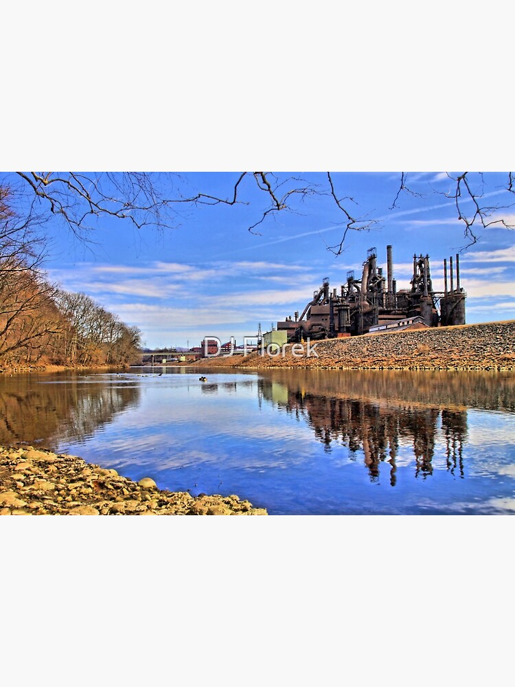 "Reflection On The Lehigh Bethlehem PA " Poster by djphoto Redbubble