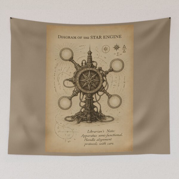 Item preview, Diagram of the Star Engine designed and sold by cryolith7454.