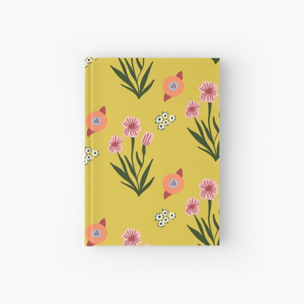 Midcentury botanicals Hardcover Journal