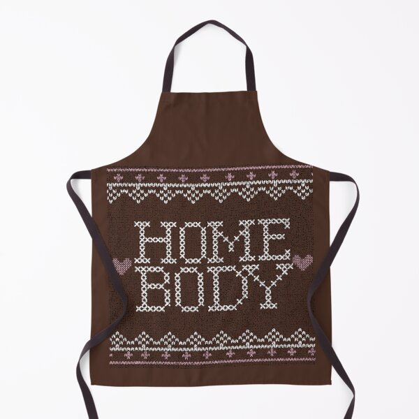 Item preview, "Homebody" brown stitched designed and sold by itgirlcreative.