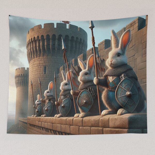 Item preview, Rabbits of the Iron Keep designed and sold by nikkolaus.