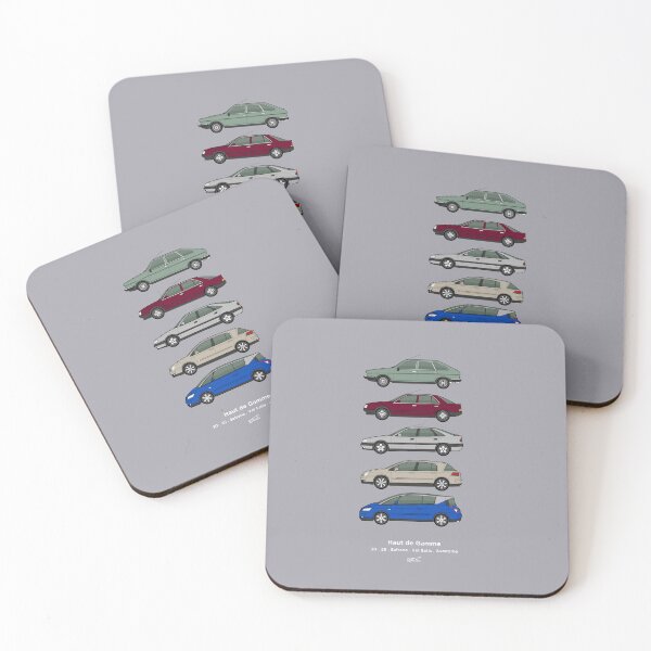Item preview, "Haut de Gamme" classic car collection, 25, Safrane, Vel Satis & Avantime  artwork. designed and sold by RJWautographics.