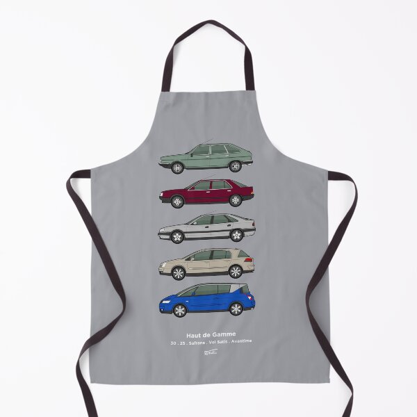 Item preview, "Haut de Gamme" classic car collection, 25, Safrane, Vel Satis & Avantime  artwork. designed and sold by RJWautographics.