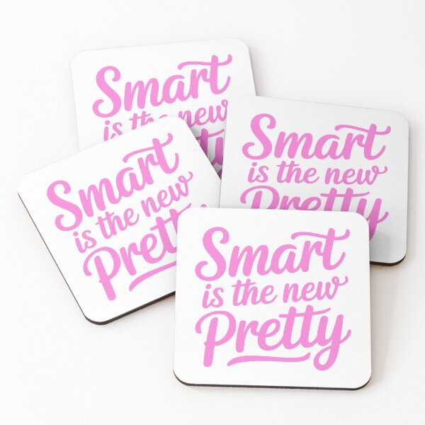 Item preview, Smart Is The New Pretty! Pink Girly designed and sold by PMCreative.