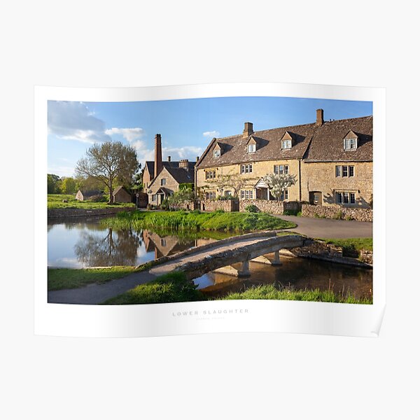 Lower Slaughter Poster