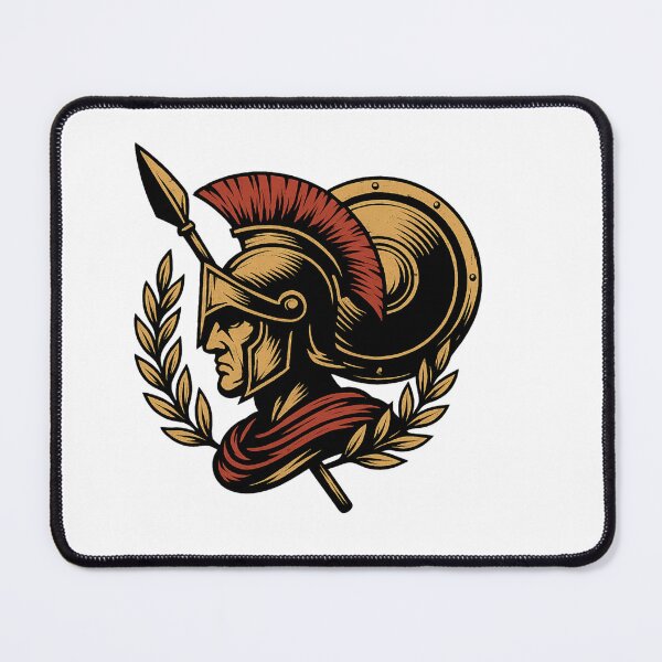 Item preview, Roman Gladiator Helmet T-Shirt – Bold Ancient Warrior Design for Men designed and sold by Chaiyapreuk .
