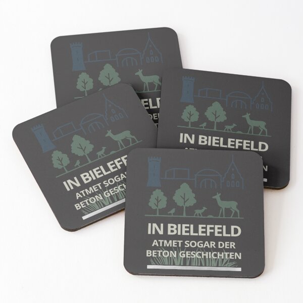 Item preview, IN BIELEFELD EVEN THE CONCRETE BREATHES STORIES designed and sold by Traumbrise.