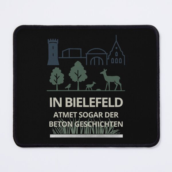 Item preview, IN BIELEFELD EVEN THE CONCRETE BREATHES STORIES designed and sold by Traumbrise.