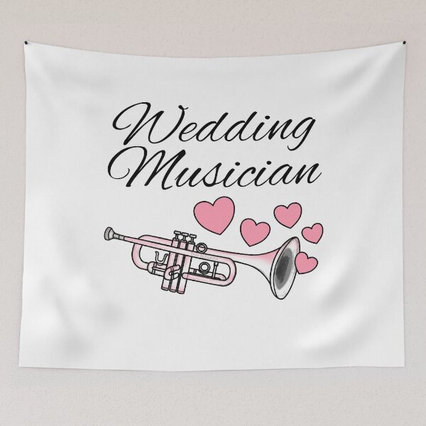 Item preview, Wedding Musician, Trumpet Player Brass Musician designed and sold by doodlerob.