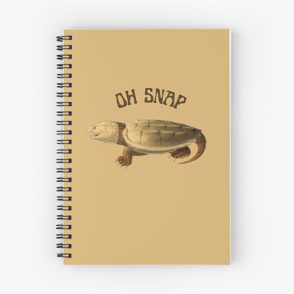 Item preview, Oh Snap Snapping Turtle Funny Pun Turtle Shirt designed and sold by EveryDayDabble.