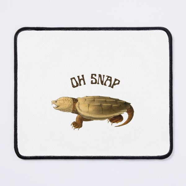 Item preview, Oh Snap Snapping Turtle Funny Pun Turtle Shirt designed and sold by EveryDayDabble.