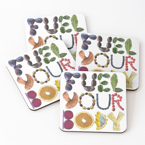 Item preview, Fuel Your Body - Healthy Eating Quote designed and sold by EveryDayDabble.