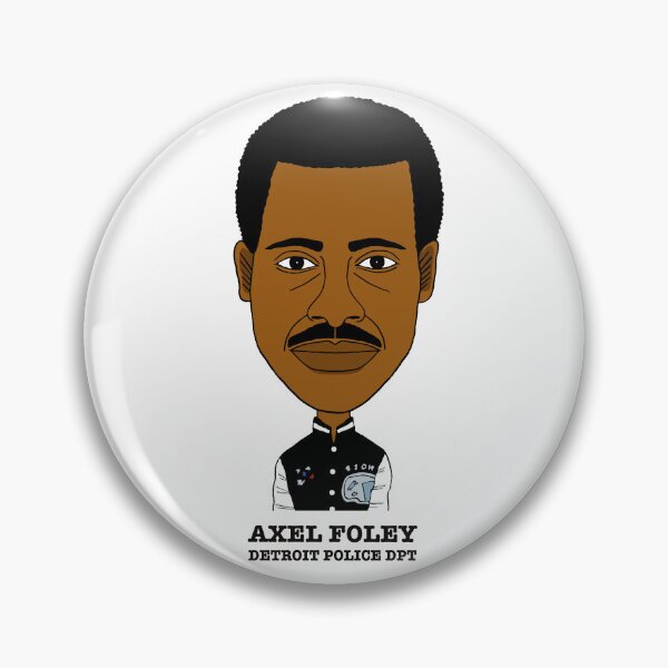 Item preview, Drawn portrait of Axel Foley designed and sold by Eric Sintès.