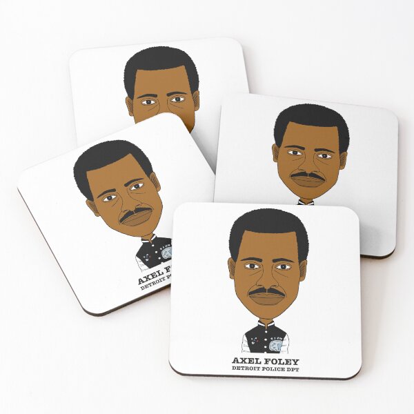 Item preview, Drawn portrait of Axel Foley designed and sold by Eric Sintès.