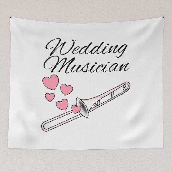 Item preview, Wedding Musician, Trombone Player Trombonist Brass Musician designed and sold by doodlerob.