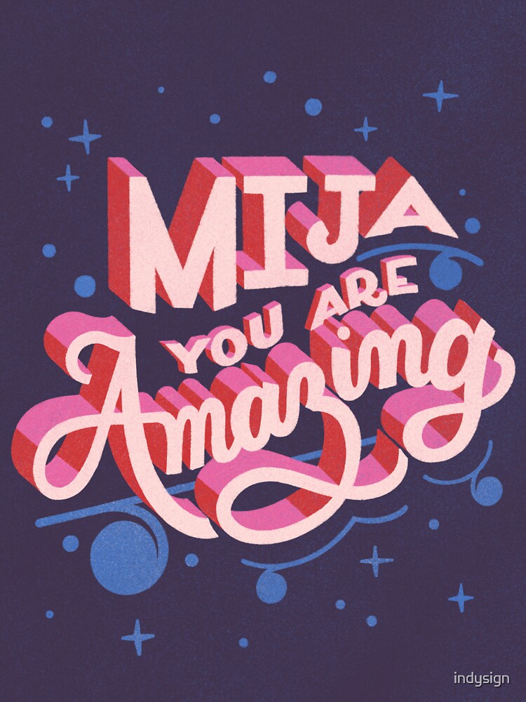 Thumbnail 3 of 3, Sticker, Mija you're Amazing designed and sold by indysign.
