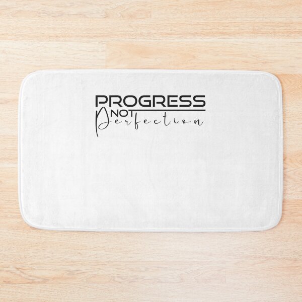 Item preview, Progress Not Perfection - Motivational Quote designed and sold by OB-Store.