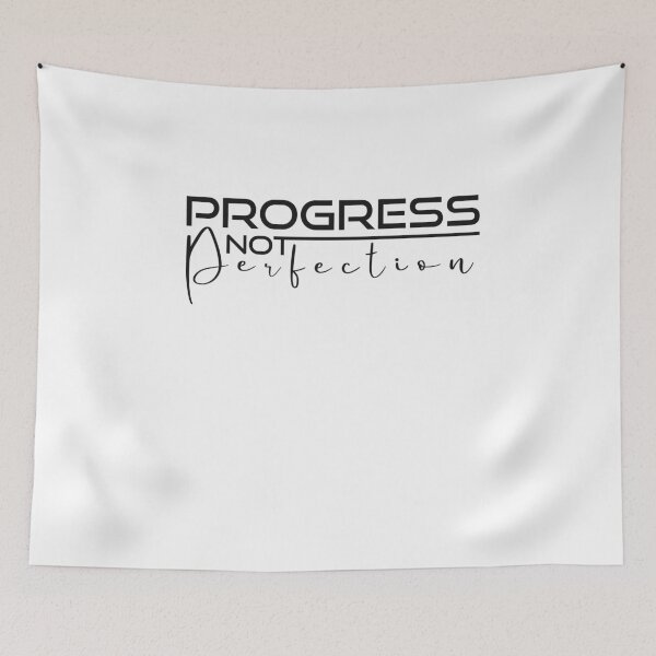 Item preview, Progress Not Perfection - Motivational Quote designed and sold by OB-Store.