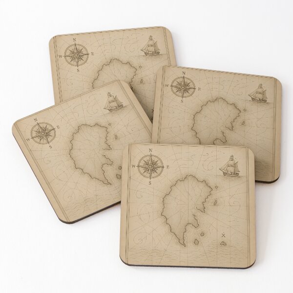 Item preview, Chart of the Vanished Archipelago designed and sold by cryolith7454.