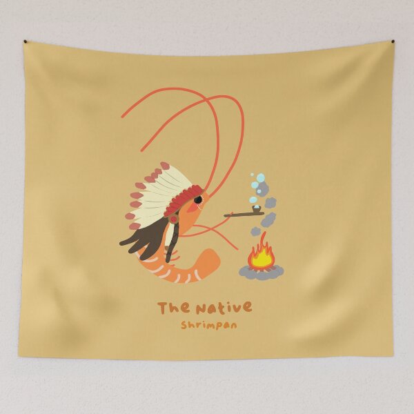 Item preview, The Native Shrimpan, Native American shrimp designed and sold by petiteToulon.