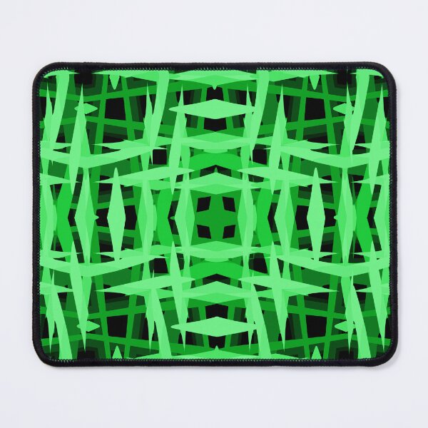 Item preview, Halloween Lime Green and Black Abdstract Seamless Repeat designed and sold by Sharon Schwalbe.