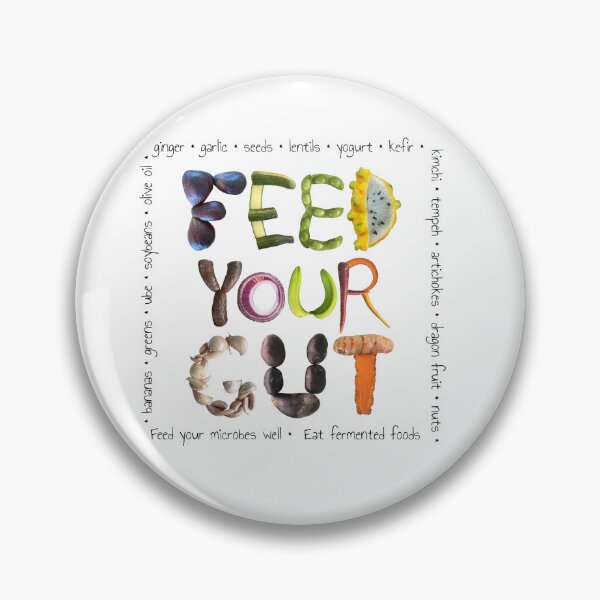 Item preview, Feed Your Gut - Healthy Microbiome Reminders - Improve your microbes  designed and sold by EveryDayDabble.