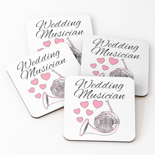 Item preview, Wedding Musician, French Horn Player Brass Musician designed and sold by doodlerob.