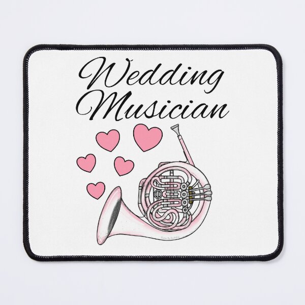 Item preview, Wedding Musician, French Horn Player Brass Musician designed and sold by doodlerob.