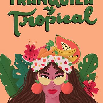 Artwork thumbnail, Tranquila y Tropical by indysign