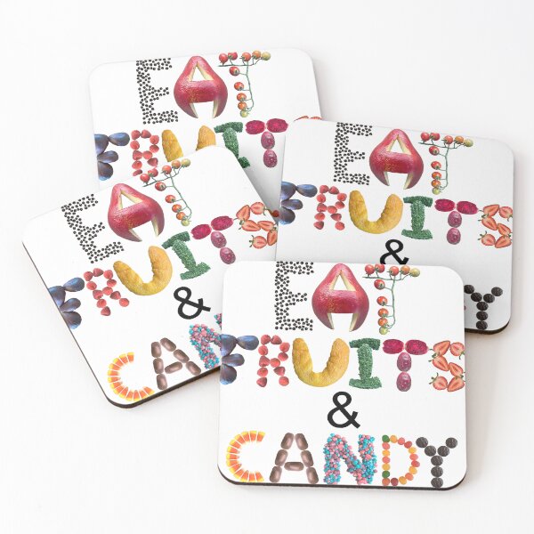 Item preview, Eat Fruits and Candy - Funny Healthy Intruitive Eating  designed and sold by EveryDayDabble.