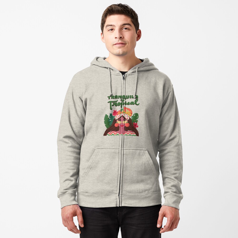 Item preview, Zipped Hoodie designed and sold by indysign.