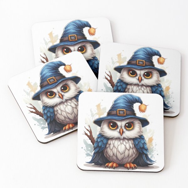 Item preview, Cute Snow Owl Halloween Wizard Costume designed and sold by BeachBreezyVA.