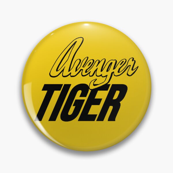 Item preview, Geo3Doodles Hillman Av3ng3r Tiger Logo Doodle designed and sold by Geo3doodles.