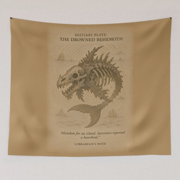 Item preview, Bestiary Plate: The Drowned Behemoth designed and sold by cryolith7454.