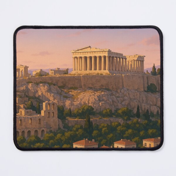 Item preview, The Acropolis of Athens at Sunset designed and sold by KAI-Studio.