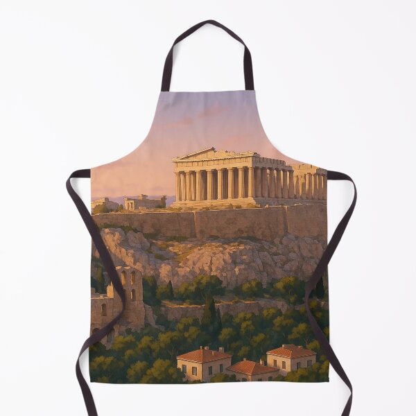 Item preview, The Acropolis of Athens at Sunset designed and sold by KAI-Studio.