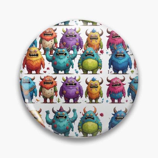 Item preview, The Mirthful Monster Parade designed and sold by lotus2lin.