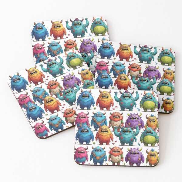 Item preview, The Mirthful Monster Parade designed and sold by lotus2lin.