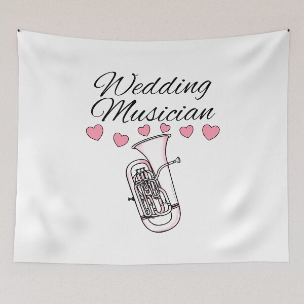 Item preview, Wedding Musician, Euphonium Player Brass Musician designed and sold by doodlerob.