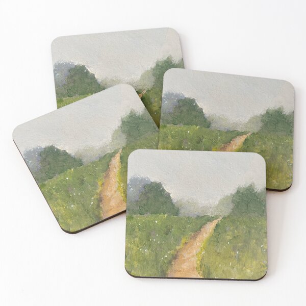 Item preview, Path to the Woods, Impressionist Painting, Landscape Art designed and sold by JoyfulWhimsy.